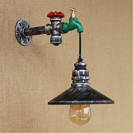 Rustieke Lodge Schilderij Kenmerk voor Sfeervolle Licht Wandlampen Wandlamp