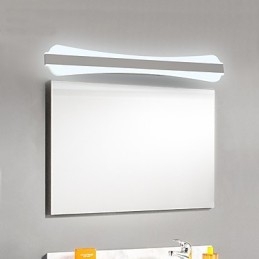Hoge kwaliteit 10W spiegellamp badkamerverlichting roestvrij staal en acryl wandverlichting make-up verlichting