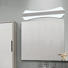 Hoge kwaliteit 10W spiegellamp badkamerverlichting roestvrij staal en acryl wandverlichting make-up verlichting