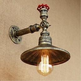 Rustieke Lodge Schilderij Kenmerk voor Sfeervolle Licht Wandlampen Wandlamp