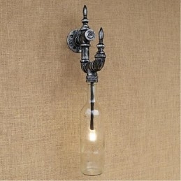 Rustieke Lodge Zilveren Feature voor Sfeervolle Licht Wandlampen Wandlamp