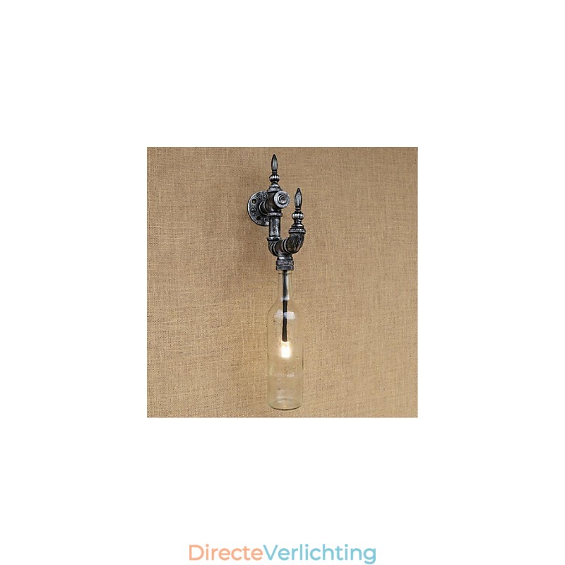 Rustieke Lodge Zilveren Feature voor Sfeervolle Licht Wandlampen Wandlamp