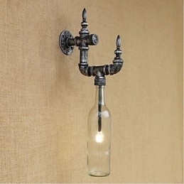 Rustieke Lodge Zilveren Feature voor Sfeervolle Licht Wandlampen Wandlamp