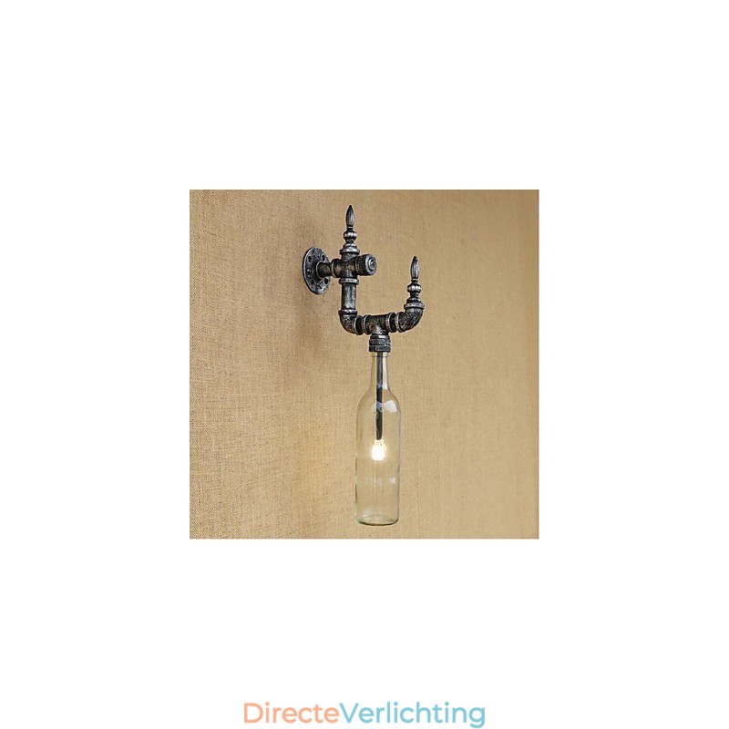 Rustieke Lodge Zilveren Feature voor Sfeervolle Licht Wandlampen Wandlamp