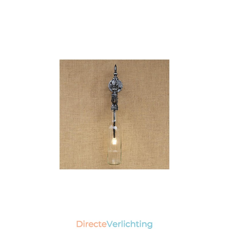 Rustieke Lodge Zilveren Feature voor Sfeervolle Licht Wandlampen Wandlamp