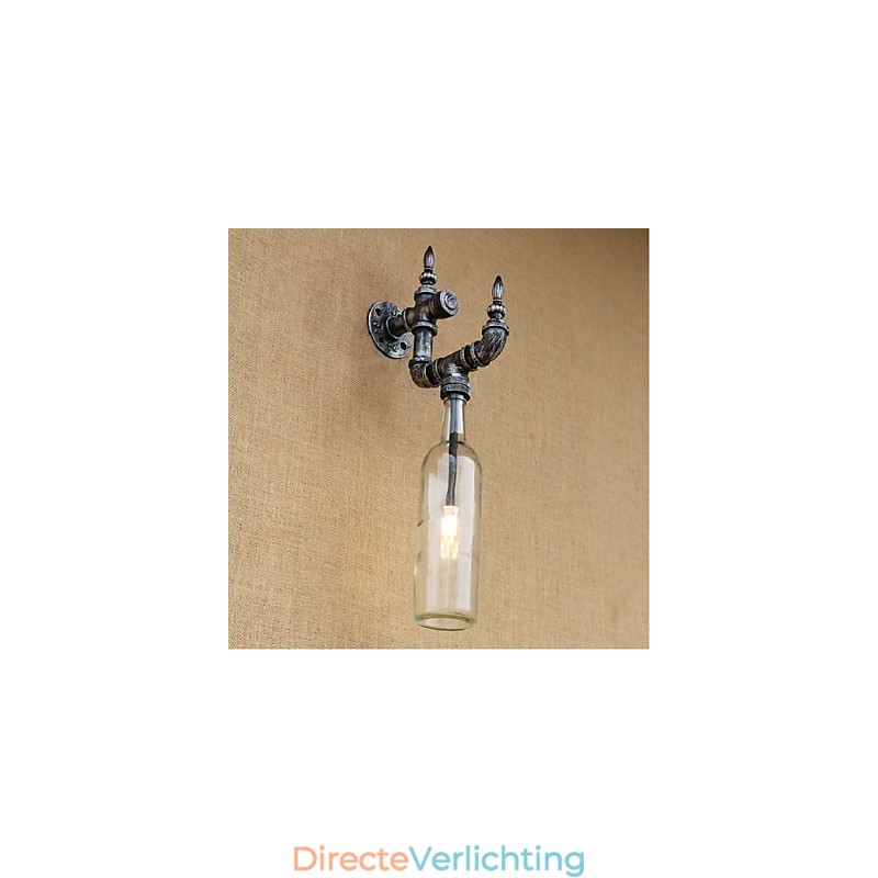 Rustieke Lodge Zilveren Feature voor Sfeervolle Licht Wandlampen Wandlamp