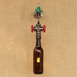 Moderne nieuwe creatieve fles wandlamp Wandlamp