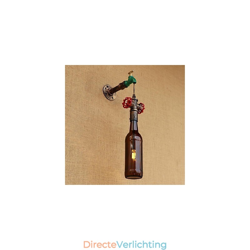 Moderne nieuwe creatieve fles wandlamp Wandlamp