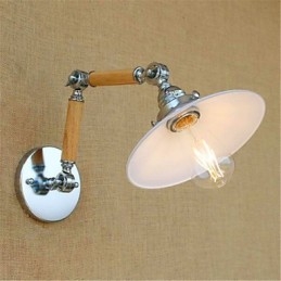Moderne eigentijdse chromen functie voor Swing Arm Ambient Light Swing Arm Lights Wandlamp