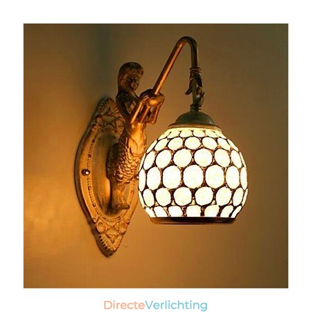 Eenvoudige Europese Stijl Wandlamp Retro Pastorale Slaapkamer Nachtkastje Balkon Trap Hal Spiegellamp