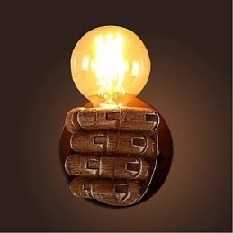 Rustieke Lodge Schilderij Kenmerk voor Sfeervolle Licht Wandlampen Wandlamp