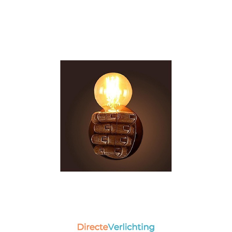 Rustieke Lodge Schilderij Kenmerk voor Sfeervolle Licht Wandlampen Wandlamp