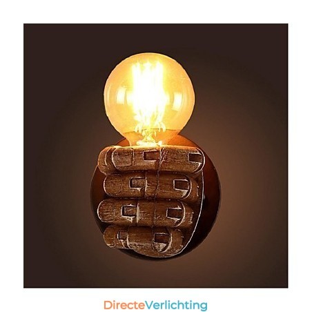 Rustieke Lodge Schilderij Kenmerk voor Sfeervolle Licht Wandlampen Wandlamp