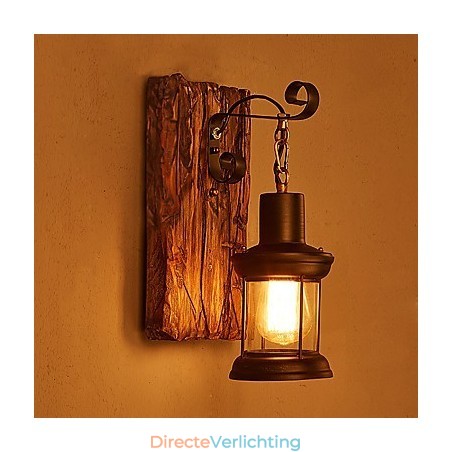 Enkele kop industriële vintage retro houten metalen schilderij kleur wandlamp voor de thuishotel gang decoreren wandlamp Enkele kop industriële vintage retro houten metalen schilderij kleur wandlamp voor de thuishotel gang decoreren wandlamp
