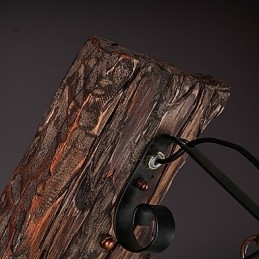 Enkele kop industriële vintage retro houten metalen schilderij kleur wandlamp voor de thuishotel gang decoreren wandlamp