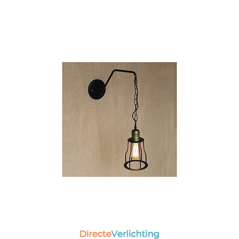 Restaurant Café Ketting Gangen Ijzeren Wandlamp