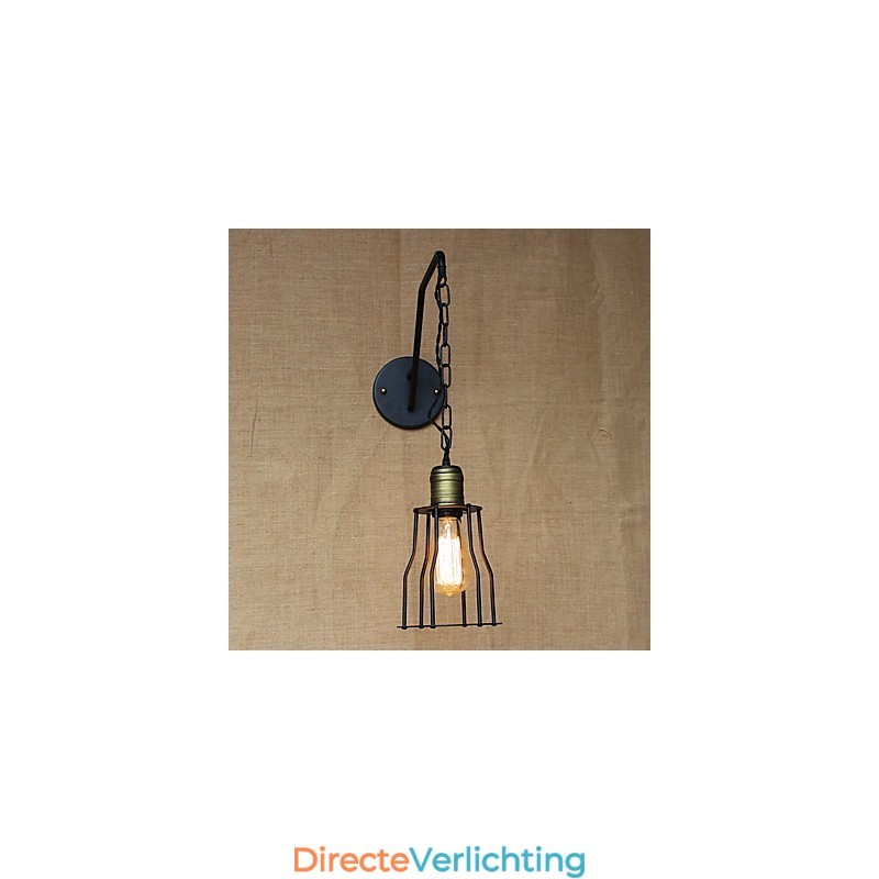 Restaurant Café Ketting Gangen Ijzeren Wandlamp