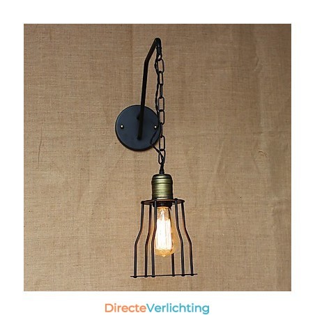 Draaibare Wandlamp Van Ijzer Agueda Celadon - Sklum