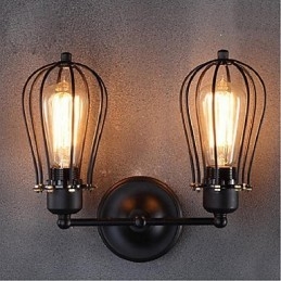 Retro Grapefruit American Village Iron Antique Restaurant Gang Gang Wandlamp Wandlamp