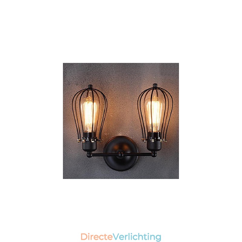Retro Grapefruit American Village Iron Antique Restaurant Gang Gang Wandlamp Wandlamp