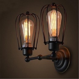 Retro Grapefruit American Village Iron Antique Restaurant Gang Gang Wandlamp Wandlamp