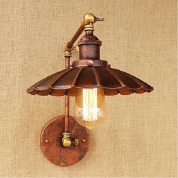 Lange arm Half roest Retro Creatieve Nostalgische Intrekbare Opvouwbare Wandlampen Wandlamp