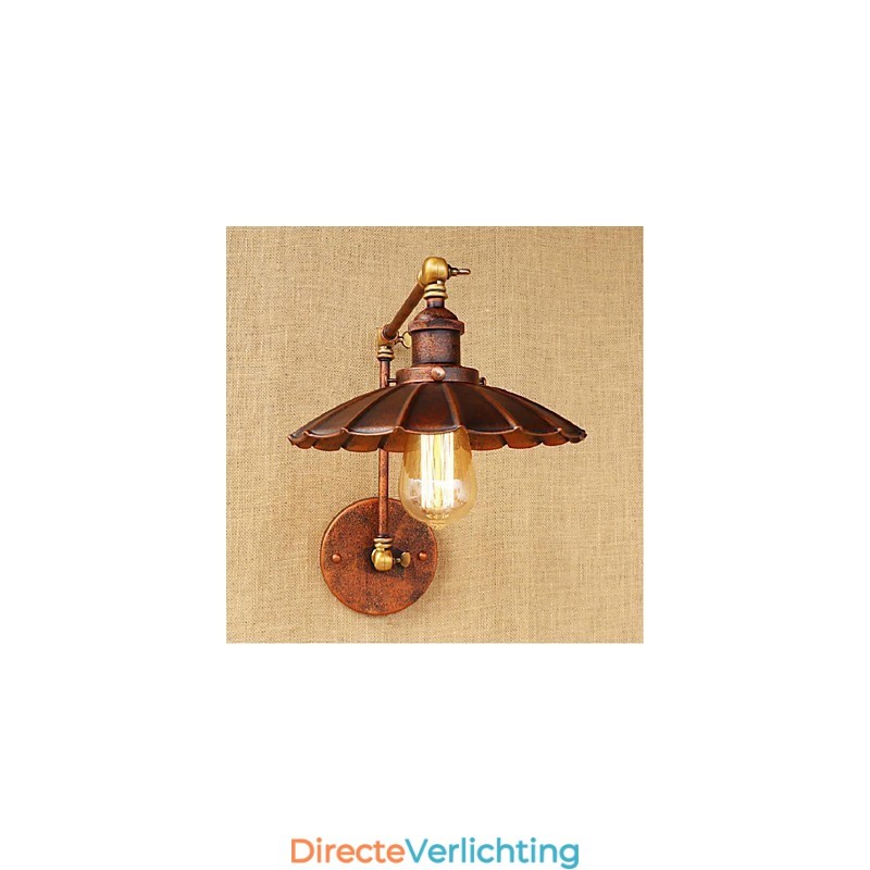 Lange arm Half roest Retro Creatieve Nostalgische Intrekbare Opvouwbare Wandlampen Wandlamp