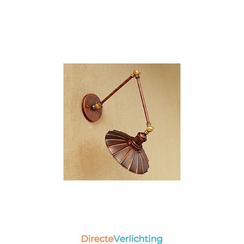 Lange arm Half roest Retro Creatieve Nostalgische Intrekbare Opvouwbare Wandlampen Wandlamp
