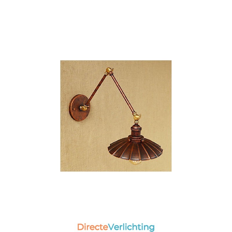 Lange arm Half roest Retro Creatieve Nostalgische Intrekbare Opvouwbare Wandlampen Wandlamp