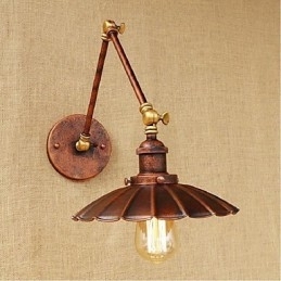 Lange arm Half roest Retro Creatieve Nostalgische Intrekbare Opvouwbare Wandlampen Wandlamp