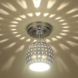 Moderne, eigentijdse mini-stijl gegalvaniseerde metalen inbouw