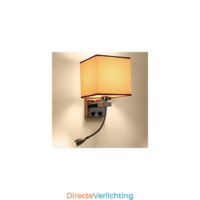 Moderne eigentijdse gegalvaniseerde functie voor sfeerverlichting Wandlampen Wandlamp