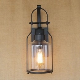 Rustieke Lodge Country Retro Zwarte Oxide Afwerking Kenmerk voor Oogbescherming Omgevingslicht