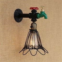 Landelijke Retro Schilderij Kenmerk voor Mini Stijl Sfeervolle Licht Wandlampen Wandlamp