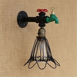 Landelijke Retro Schilderij Kenmerk voor Mini Stijl Sfeervolle Licht Wandlampen Wandlamp