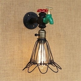 Landelijke Retro Schilderij Kenmerk voor Mini Stijl Sfeervolle Licht Wandlampen Wandlamp