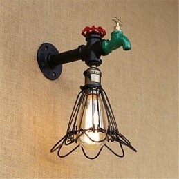 Landelijke Retro Schilderij Kenmerk voor Mini Stijl Sfeervolle Licht Wandlampen Wandlamp