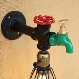 Landelijke Retro Schilderij Kenmerk voor Mini Stijl Sfeervolle Licht Wandlampen Wandlamp