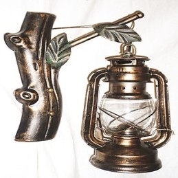Rustieke Lodge Schilderij Kenmerk voor Mini Stijl Uplight Wandlampen Wandlamp