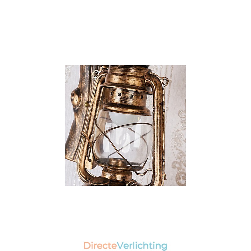 Rustieke Lodge Schilderij Kenmerk voor Mini Stijl Uplight Wandlampen Wandlamp