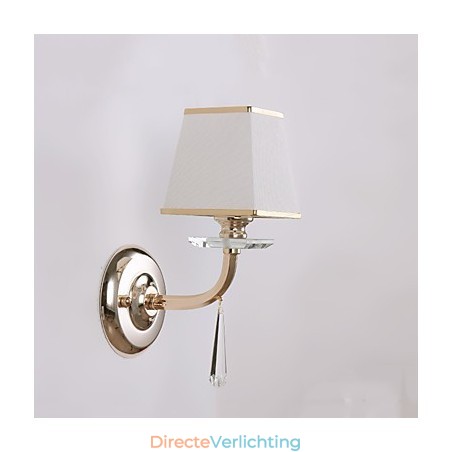 Moderne eigentijdse gegalvaniseerde functie voor wandlampen met kristalsfeerverlichting Moderne eigentijdse gegalvaniseerde functie voor wandlampen met kristalsfeerverlichting
