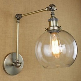 Country Retro Electroplated Feature voor Mini Stijl Oogbescherming Omgevingslicht Zwenkarm