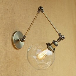 Country Retro Electroplated Feature voor Mini Stijl Oogbescherming Omgevingslicht Zwenkarm