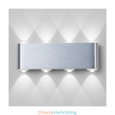 Moderne lichte aluminium inbouw wandlamp geïntegreerd Moderne lichte aluminium inbouw wandlamp geïntegreerd