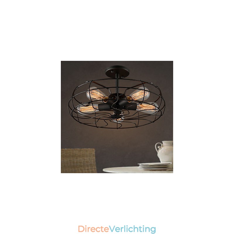 De Amerikaanse Landelijke Industriële Designer Lamp Gepersonaliseerde Lamp Europese Retro Ventilator Plafondlampen