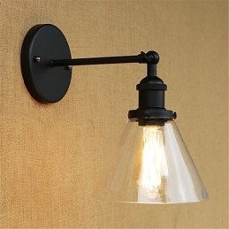 Landelijke Retro Gegalvaniseerde Functie voor Mini Stijl Oogbescherming Sfeervolle Licht Wandlampen