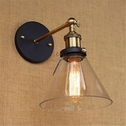 Landelijke Retro Gegalvaniseerde Functie voor Mini Stijl Oogbescherming Sfeervolle Licht Wandlampen