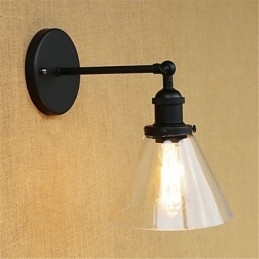 Landelijke Retro Gegalvaniseerde Functie voor Mini Stijl Oogbescherming Sfeervolle Licht Wandlampen