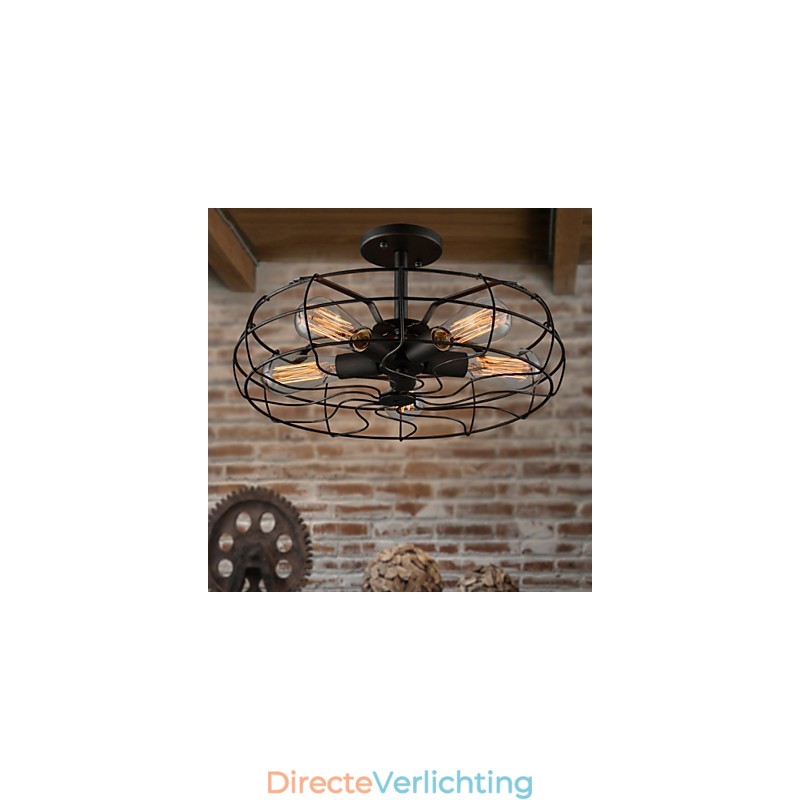 De Amerikaanse Landelijke Industriële Designer Lamp Gepersonaliseerde Lamp Europese Retro Ventilator Plafondlampen