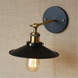 Landelijk Retro Gegalvaniseerd Kenmerk voor Mini Stijl Oogbescherming Sfeervolle Lichtmuur